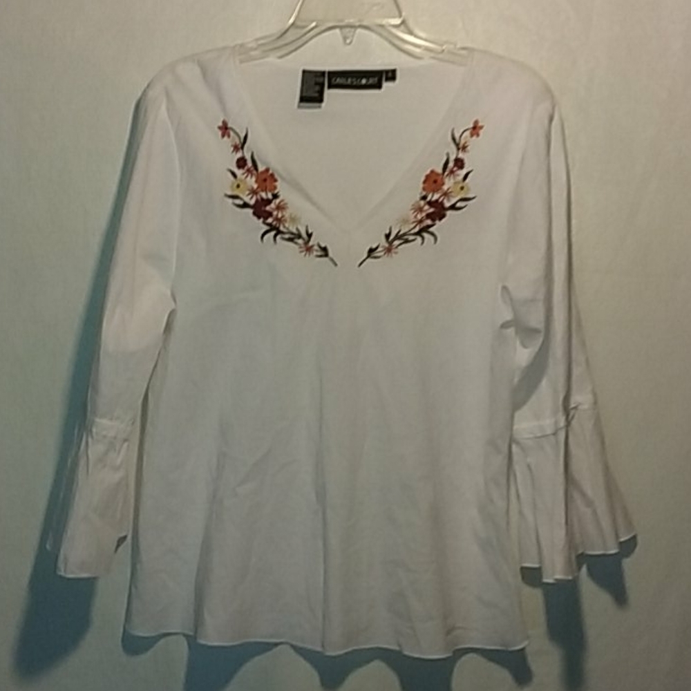 Carlie's Court women's tunic size L